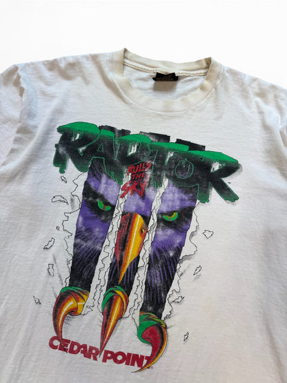 (L) Vintage 90s Raptor Cedar Point Tee