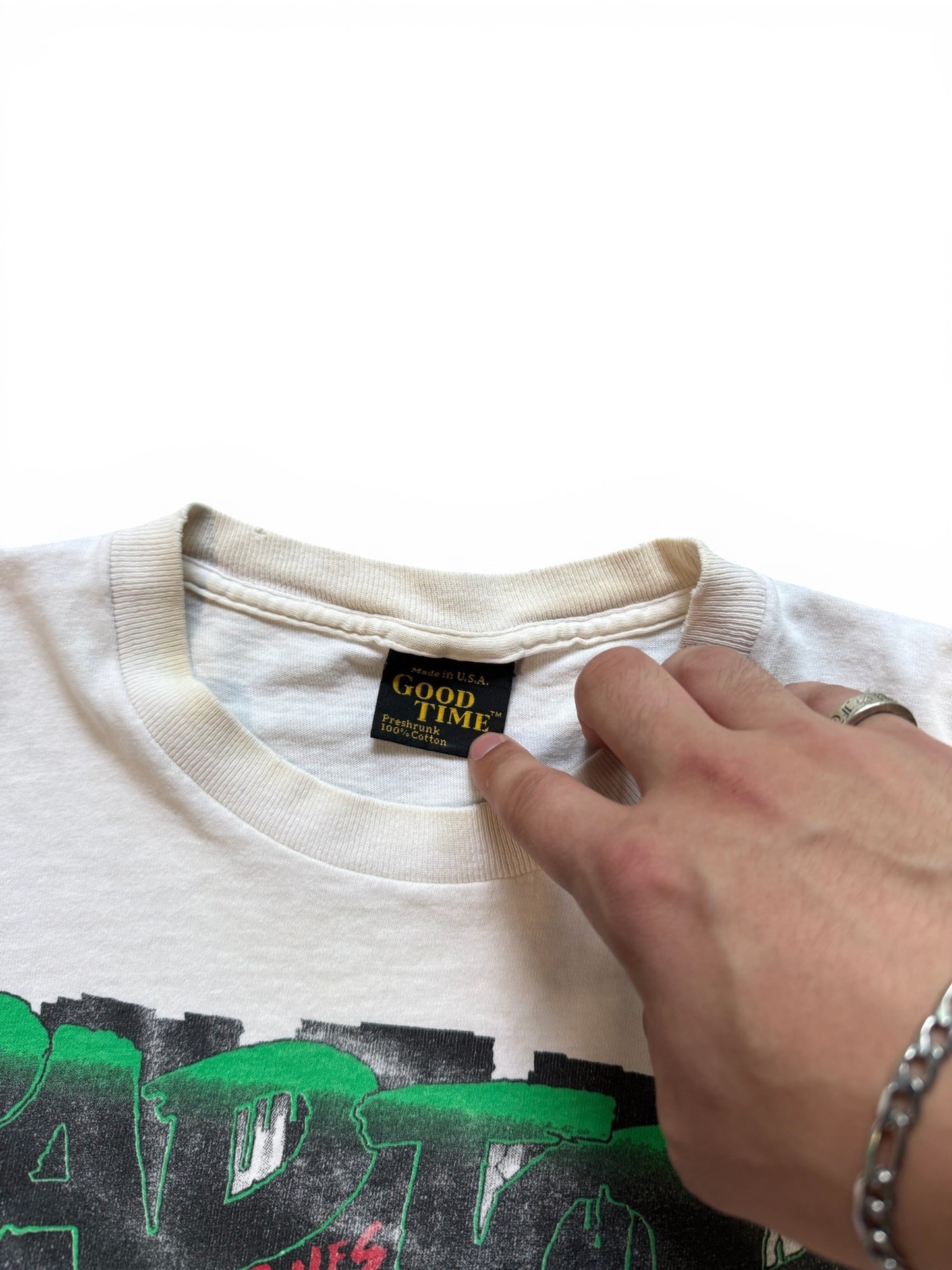 (L) Vintage 90s Raptor Cedar Point Tee