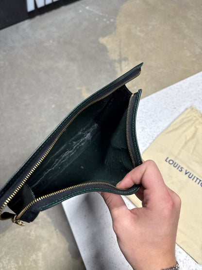 Louis Vuitton Taiga Pochette Homme Bag