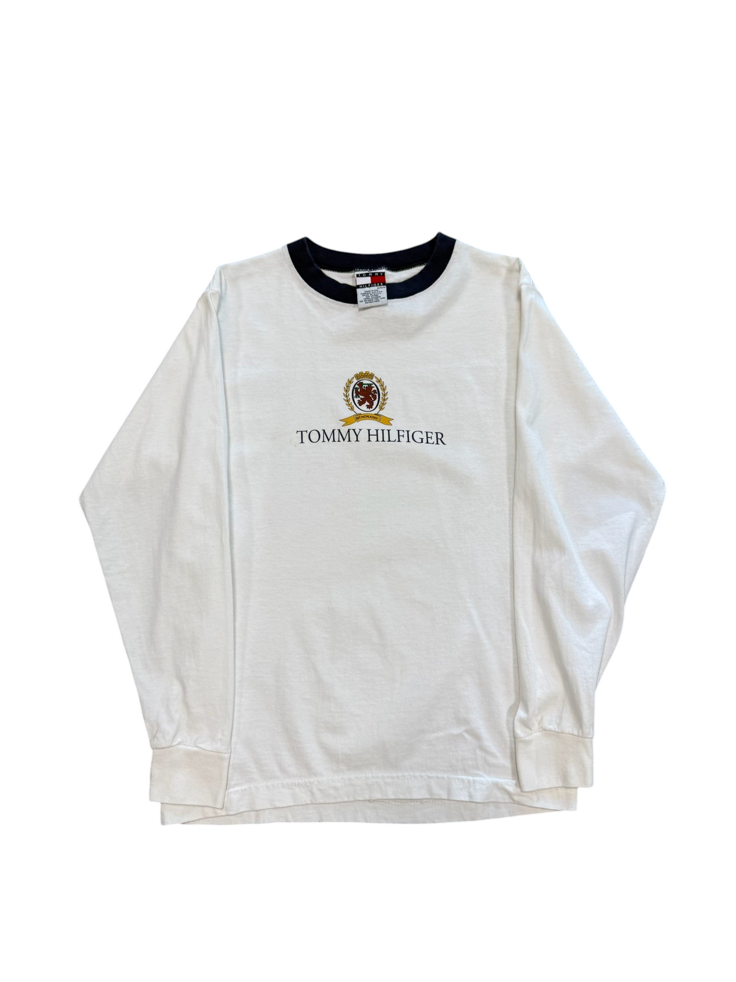 (Youth M) Vintage Tommy Hilfiger Ringer Longsleeve