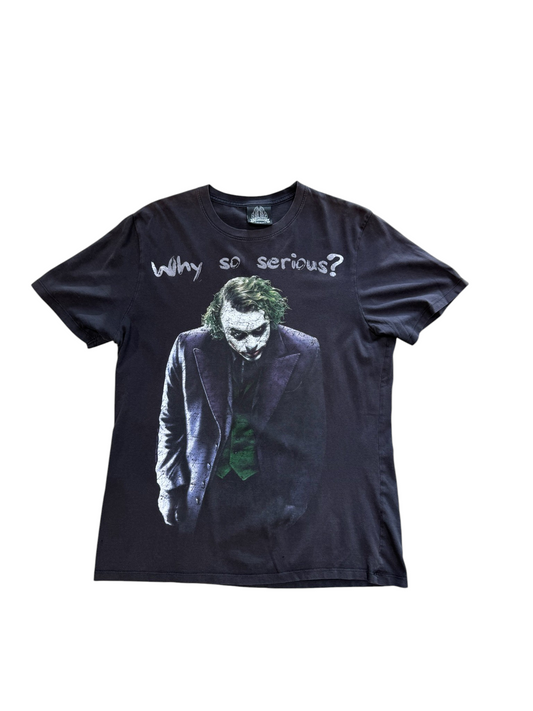 (L) Vintage Joker Why So Serious Tee