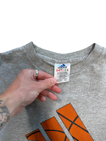 (S) Vintage Adidas Basketball Tee