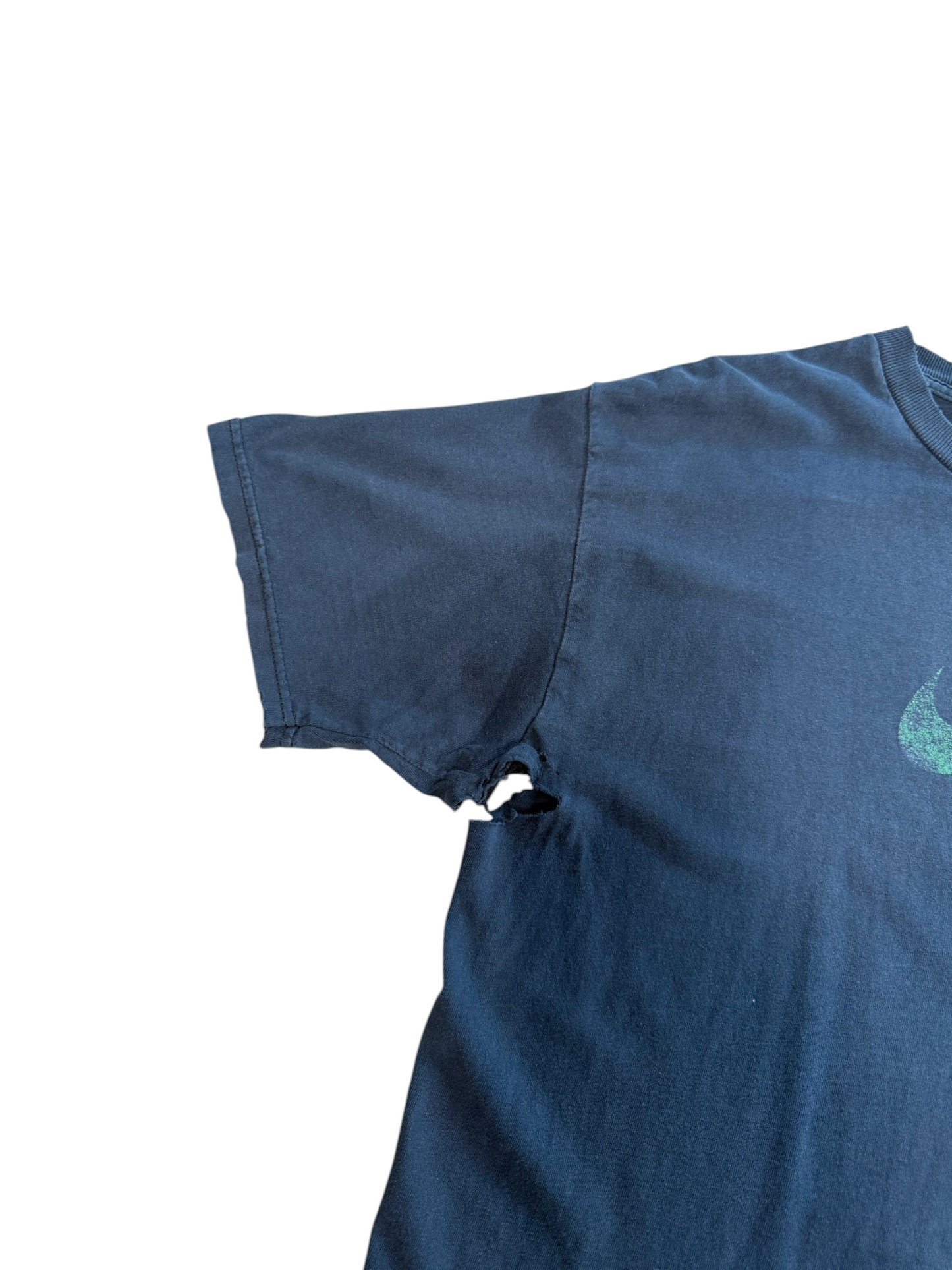 (L) Vintage Nike Logo Thrashed Tee