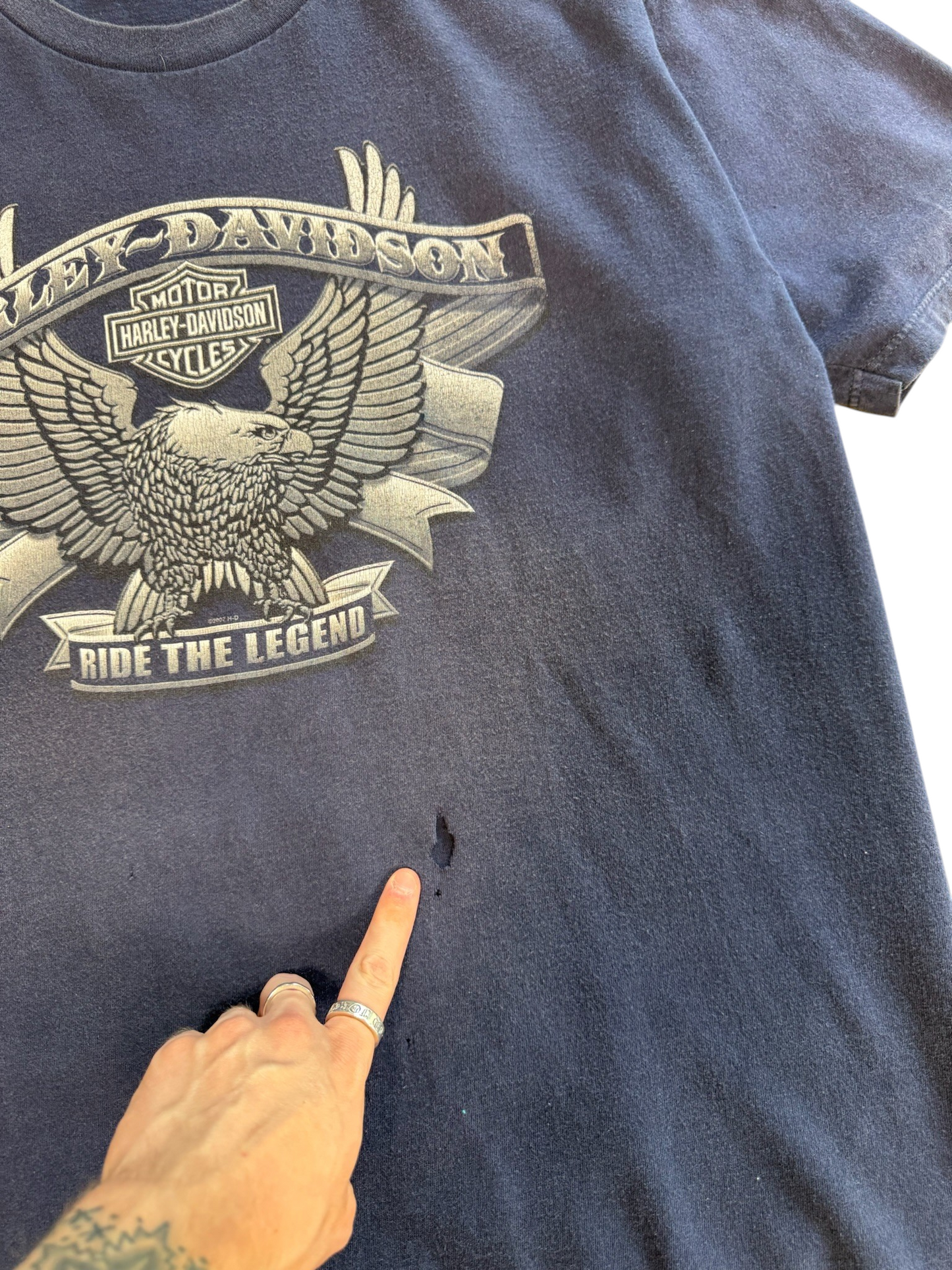 (XXL) Vintage Harley Davidson Texas Tee