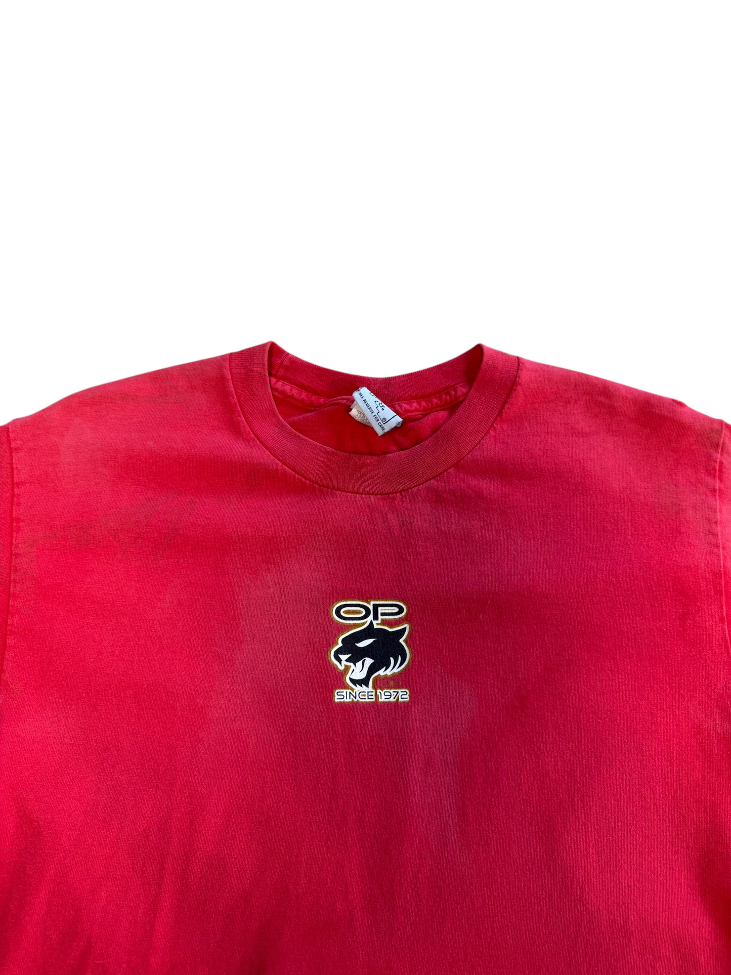 (Youth L) Vintage Y2K Ocean Pacific Black Panther Tee