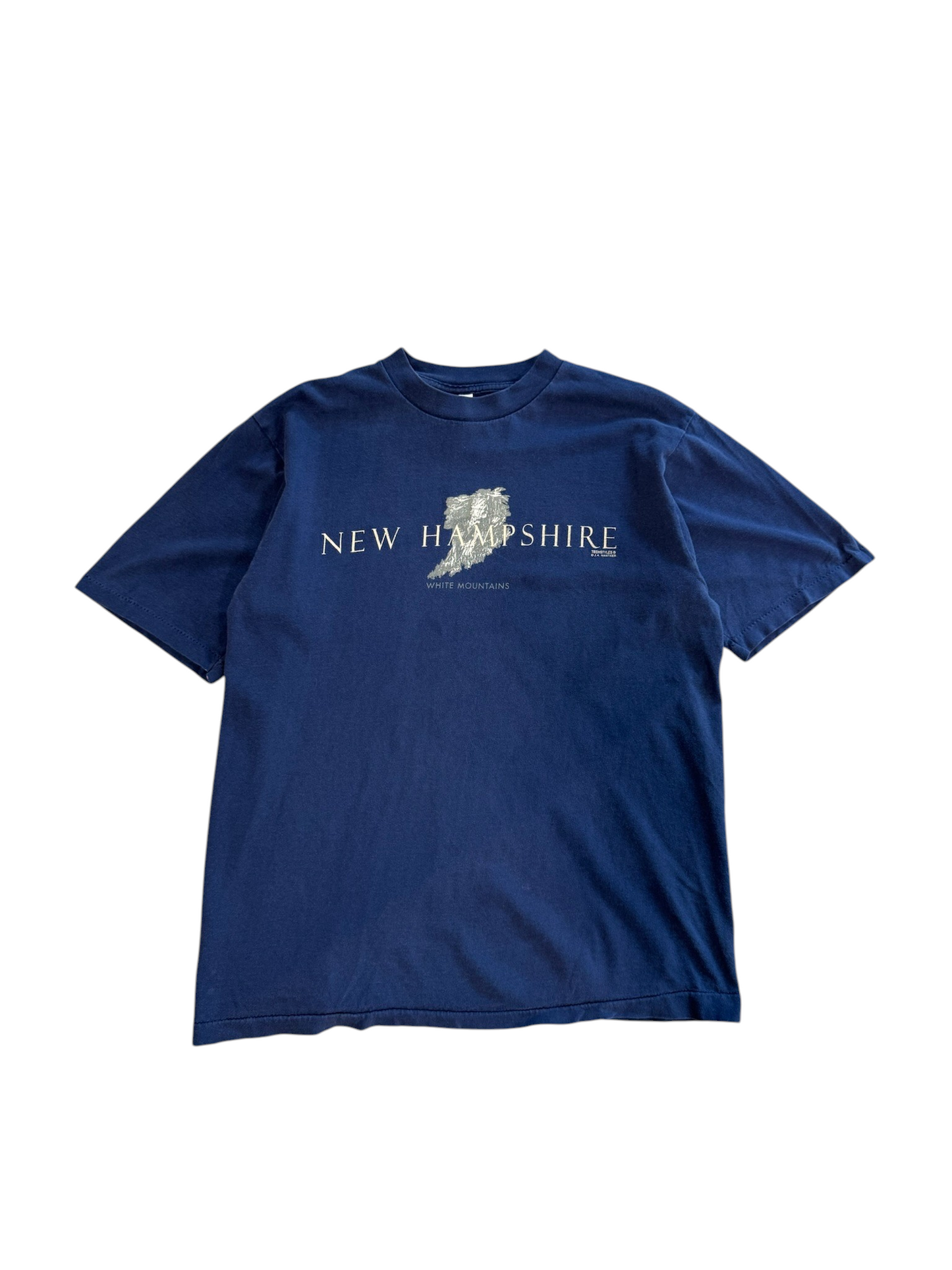 (L) Vintage 90s New Hampshire White Mountains Graphic Tee