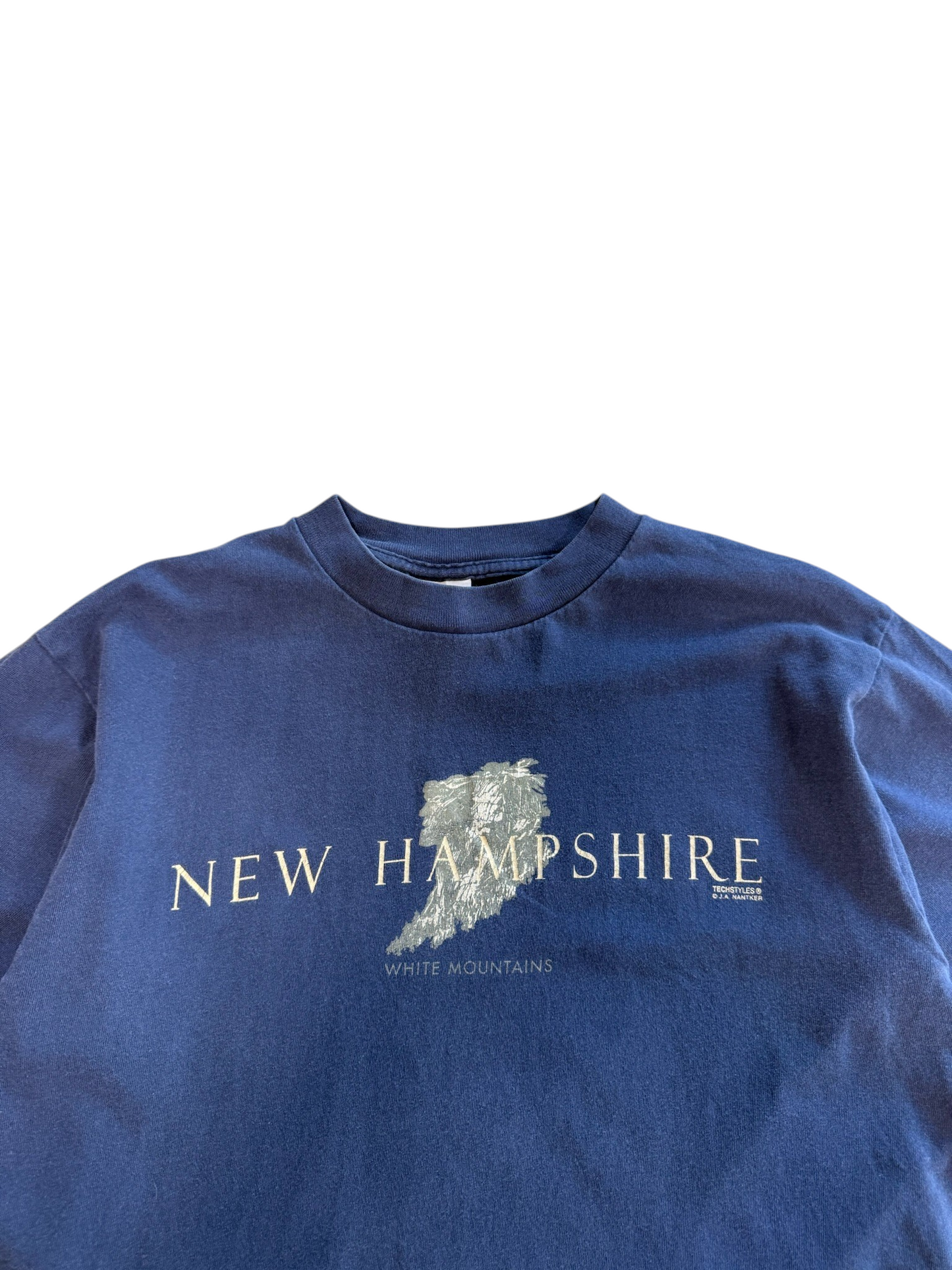 (L) Vintage 90s New Hampshire White Mountains Graphic Tee