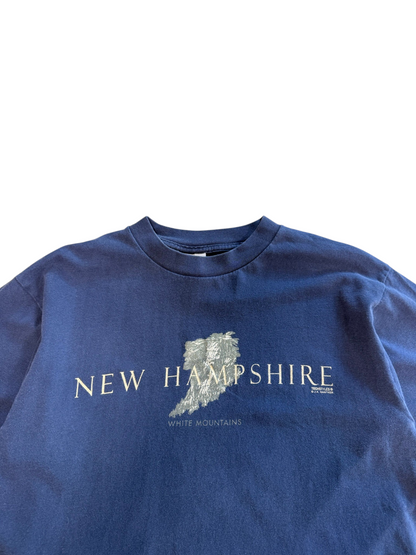 (L) Vintage 90s New Hampshire White Mountains Graphic Tee