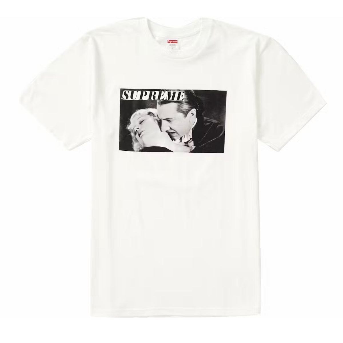 (M) Supreme Bela Lugosi Tee White