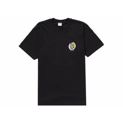 (M) Supreme Deer Tee Black