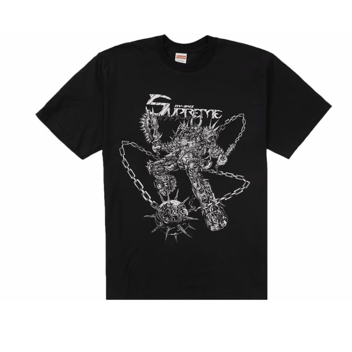 (M) Supreme Spikes Tee Black
