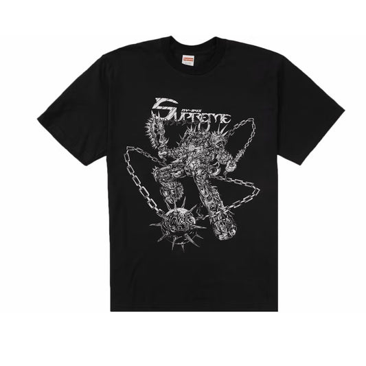 (M) Supreme Spikes Tee Black