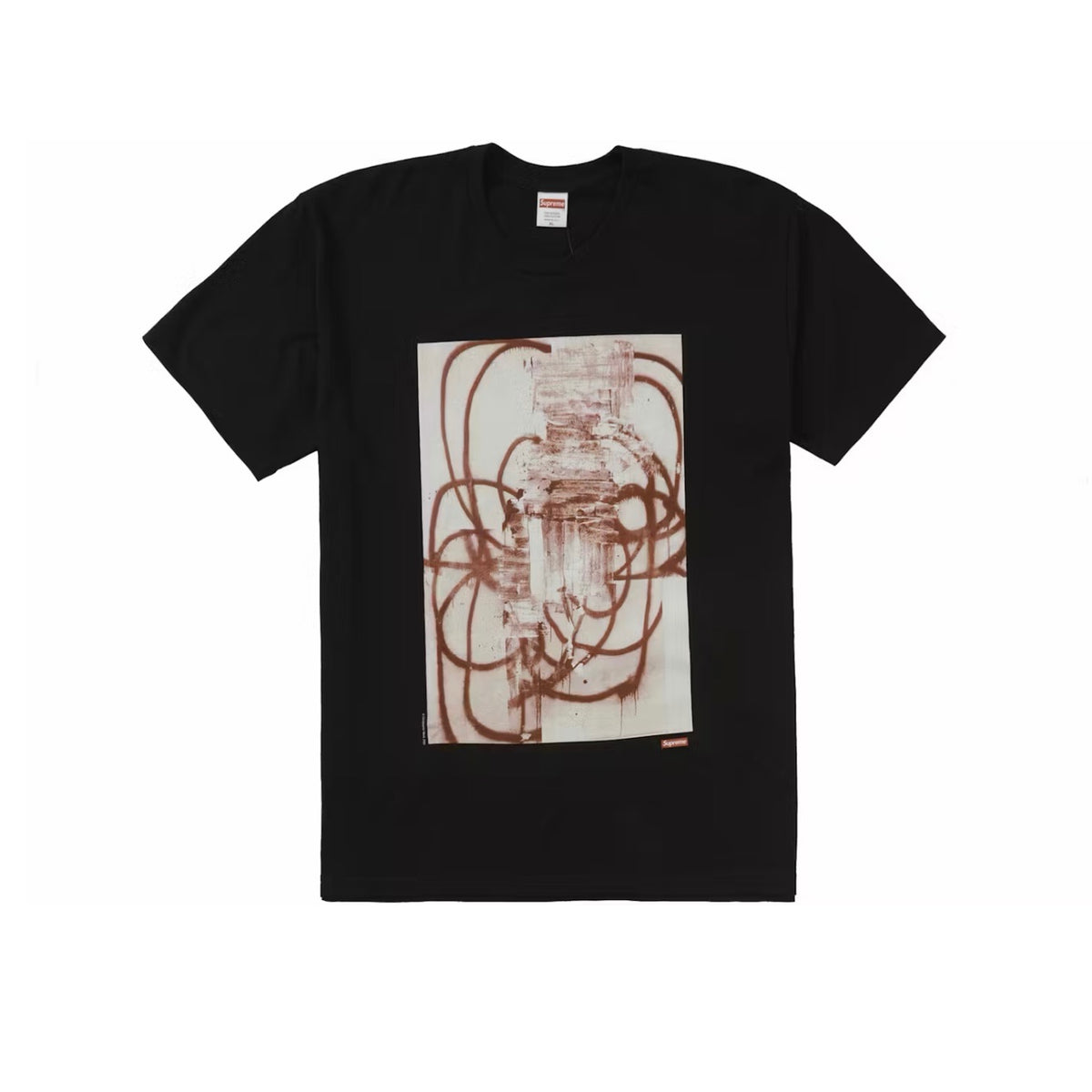 (S) Supreme Christopher Wool 2001 Tee Black