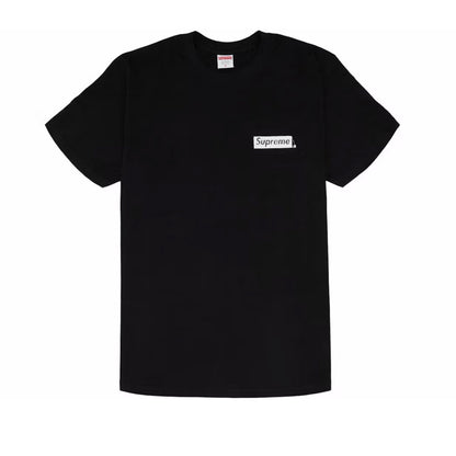 (M) Supreme Spiral Tee Black