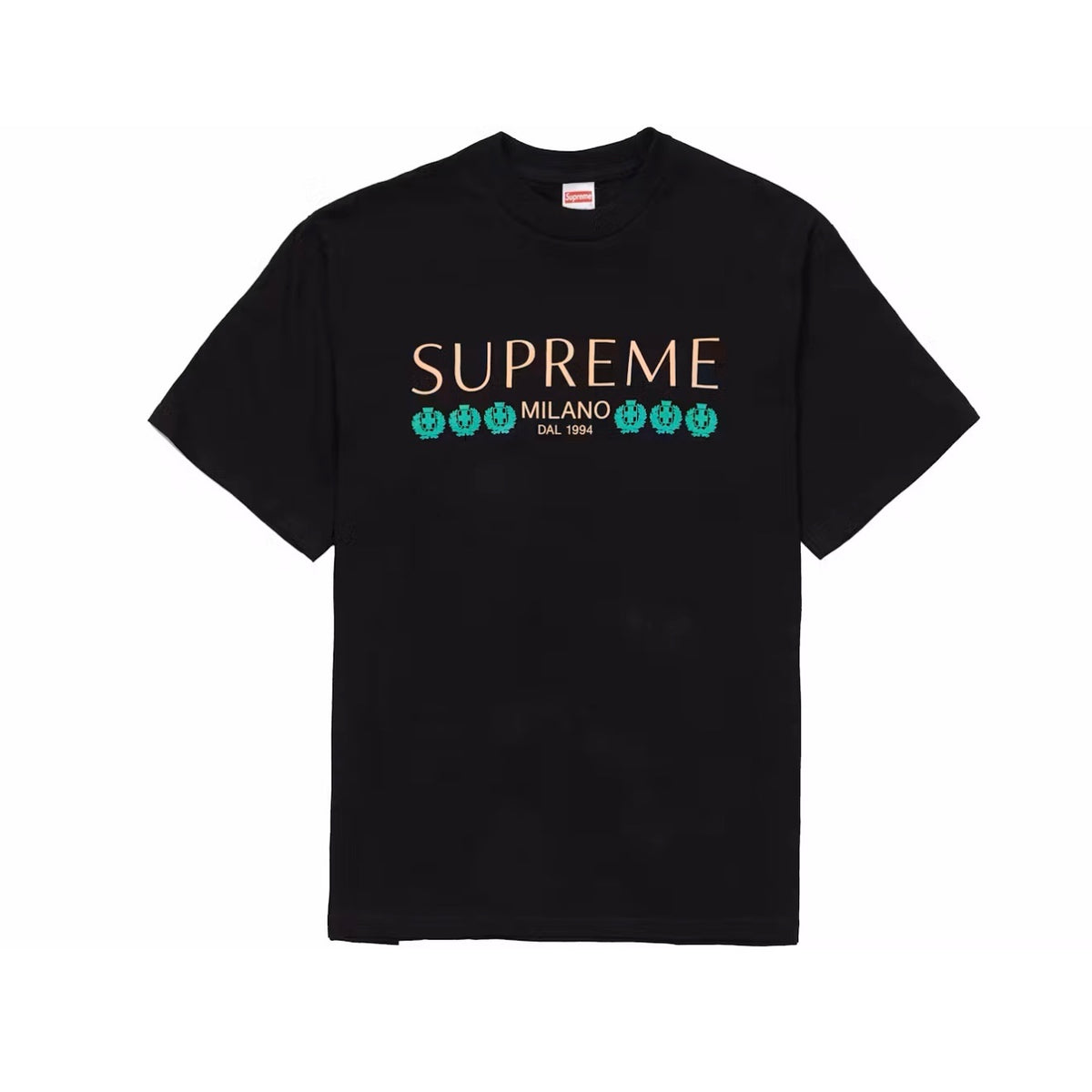(M) Supreme Milano Tee Black