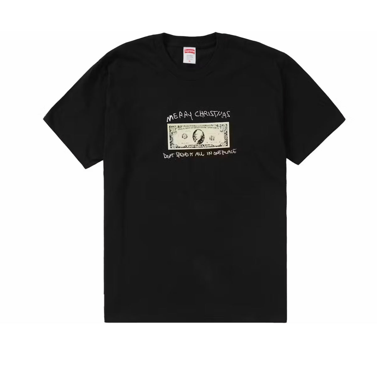 (M) Supreme Spend It Tee Black
