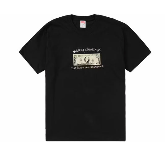 (M) Supreme Spend It Tee Black