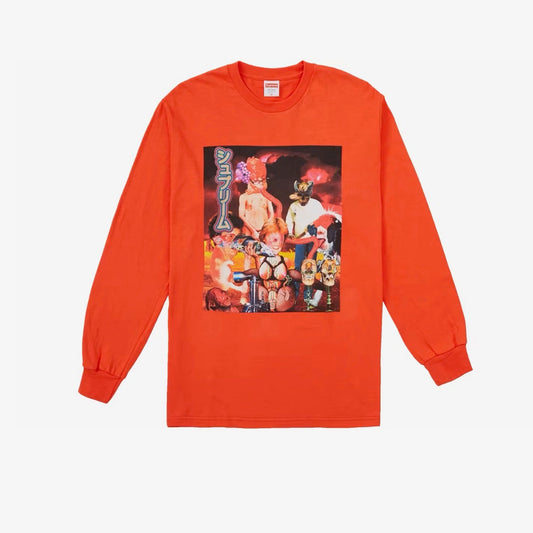 (M) Supreme Sekintani LS Tee Orange