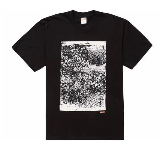 (M) Supreme Christopher Wool 1995 Tee Black