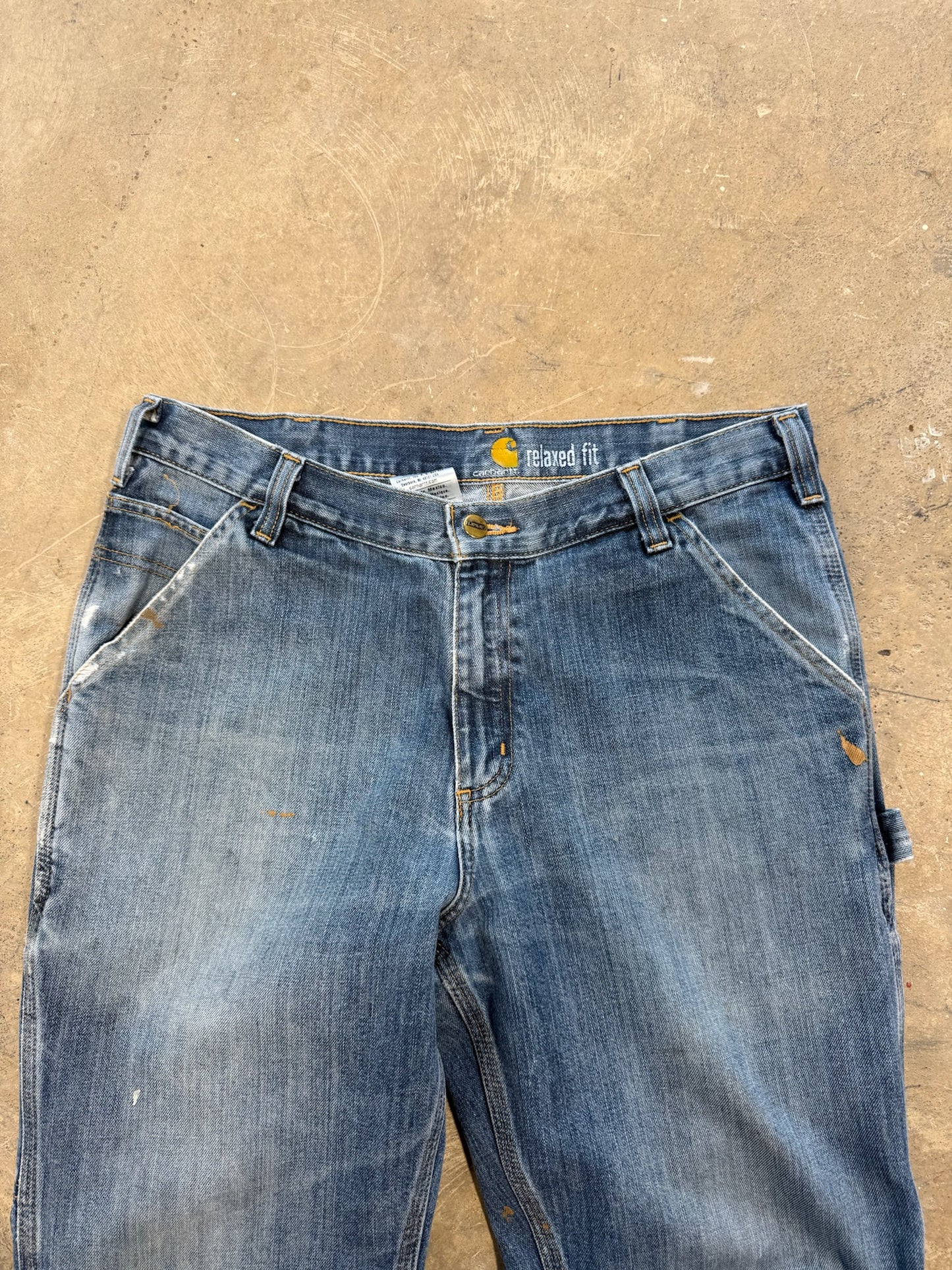 Carhartt Carpenter Denim Sz 34x31"