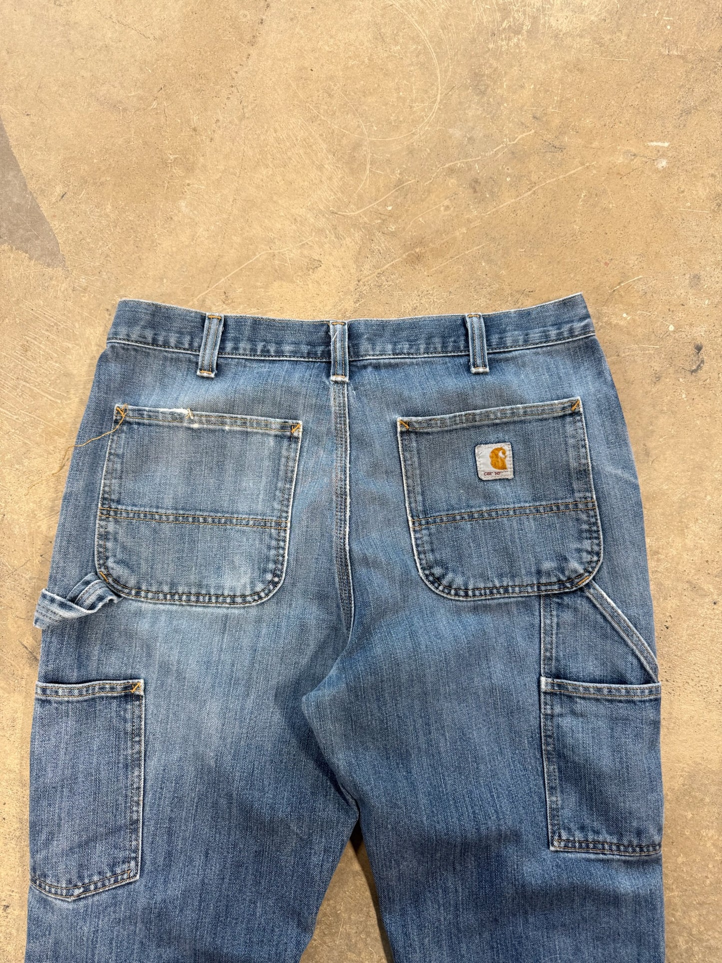 Carhartt Carpenter Denim Sz 34x31"