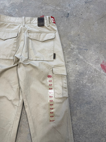 Y2K Ecko Unltd Tan Cargos Sz 30x32"