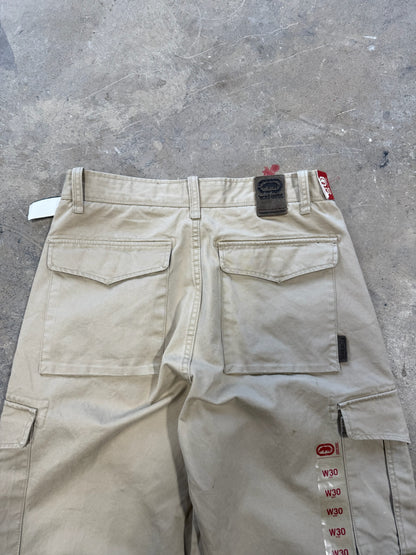 Y2K Ecko Unltd Tan Cargos Sz 30x32"