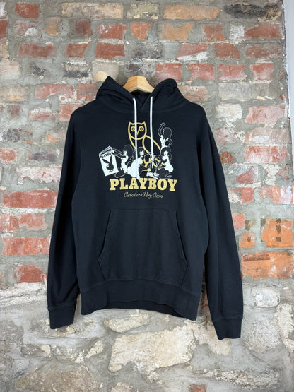 OVO x Playboy Black Hoodie Sz XS