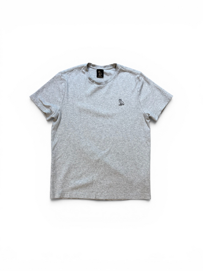 (S) OVO Classic Owl Heather Grey Tee