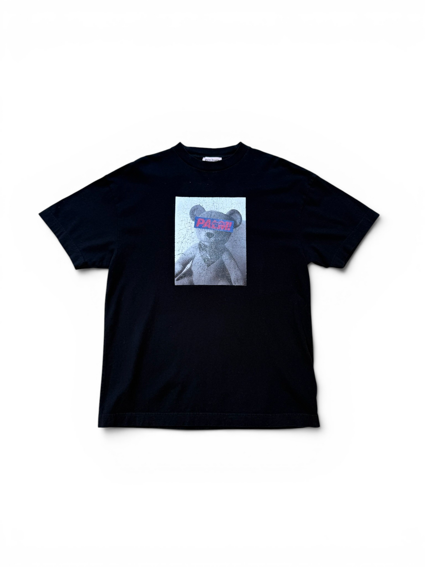 (M) Palm Angles Teddy Bear Print Tee