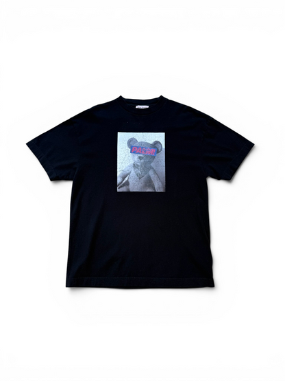 (M) Palm Angles Teddy Bear Print Tee