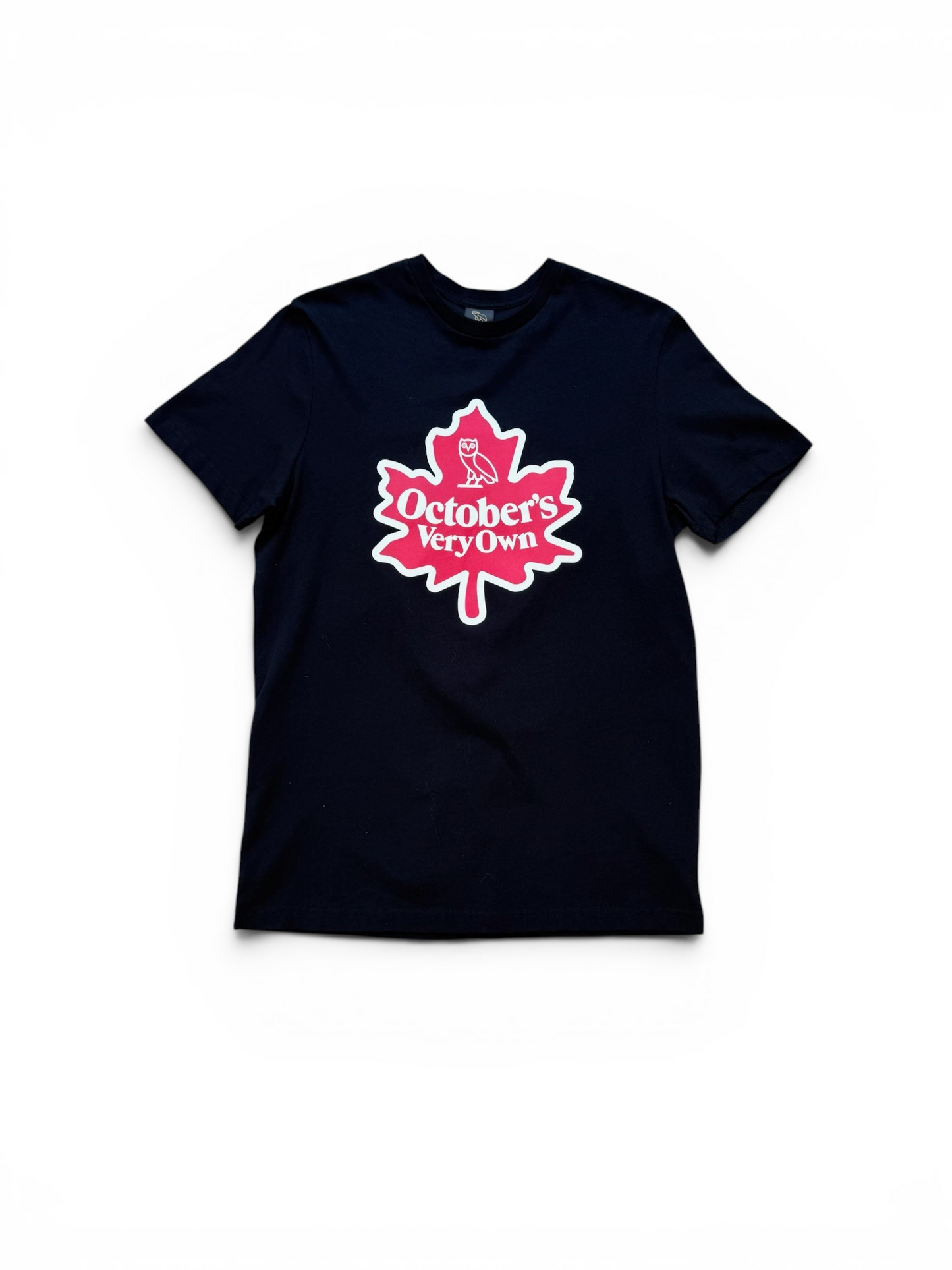 (S) OVO Maple Leaf Tee Black