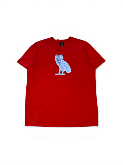 (XXL) OVO Diamond Owl Tee Red