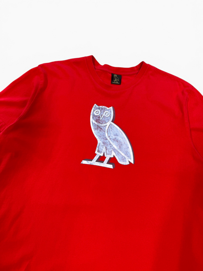 (XXL) OVO Diamond Owl Tee Red