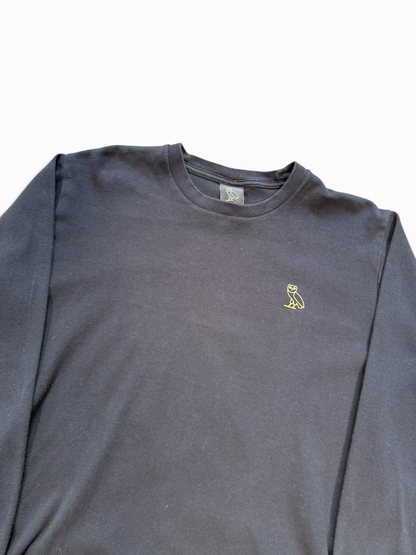 (L) OVO Classic Longsleeve Black