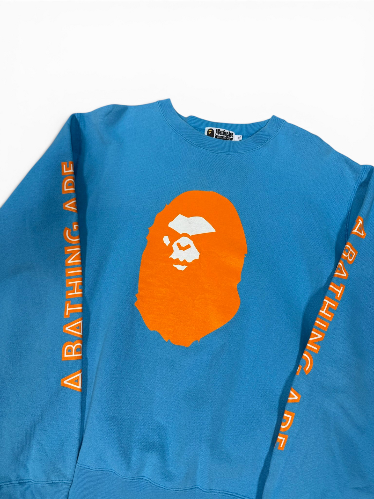 (XL) Bape Mad Face Wide Crewneck FW18