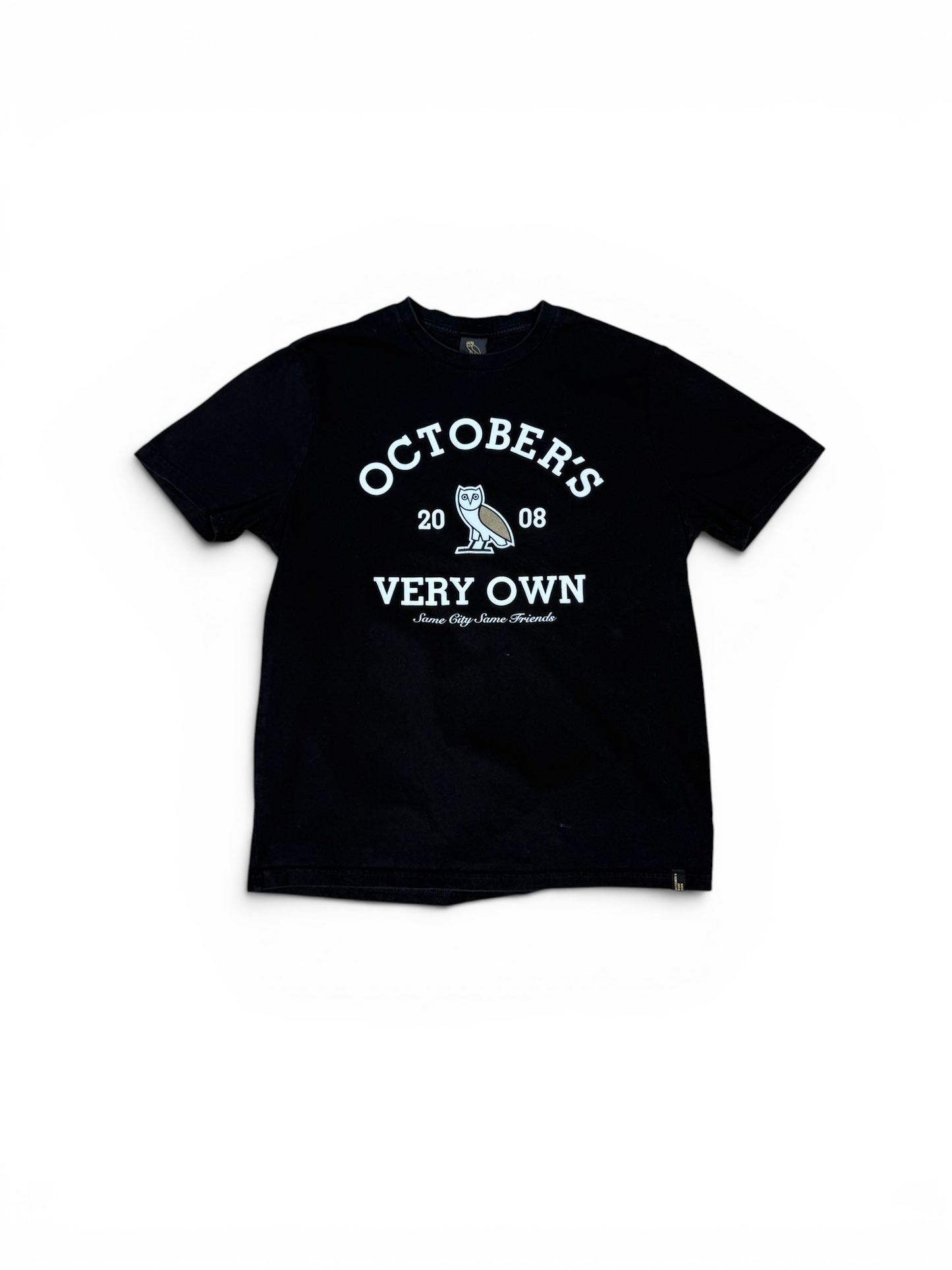 (M) OVO College Tee Black
