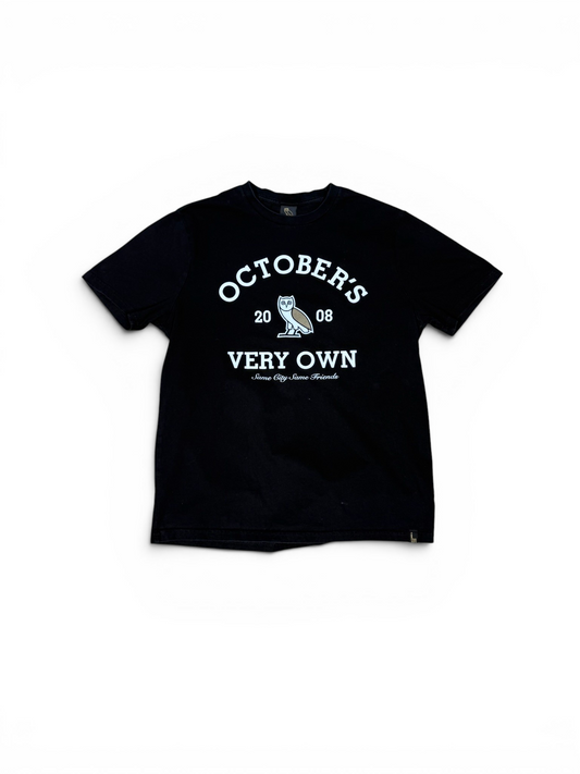 (M) OVO College Tee Black