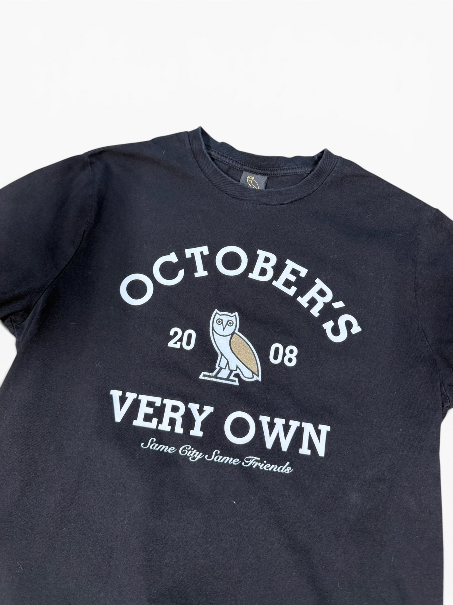 (M) OVO College Tee Black
