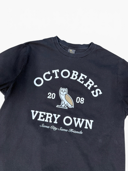 (M) OVO College Tee Black