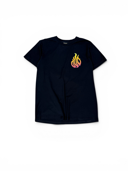 (M) OVO Flame Logo Tee Black
