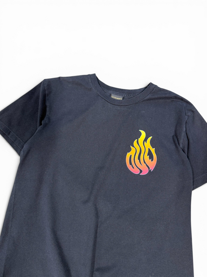 (M) OVO Flame Logo Tee Black