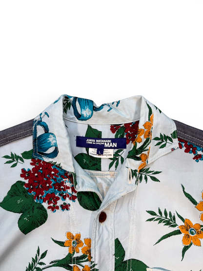 (L) Junya Watanabe x CDG Button-Up Shirt