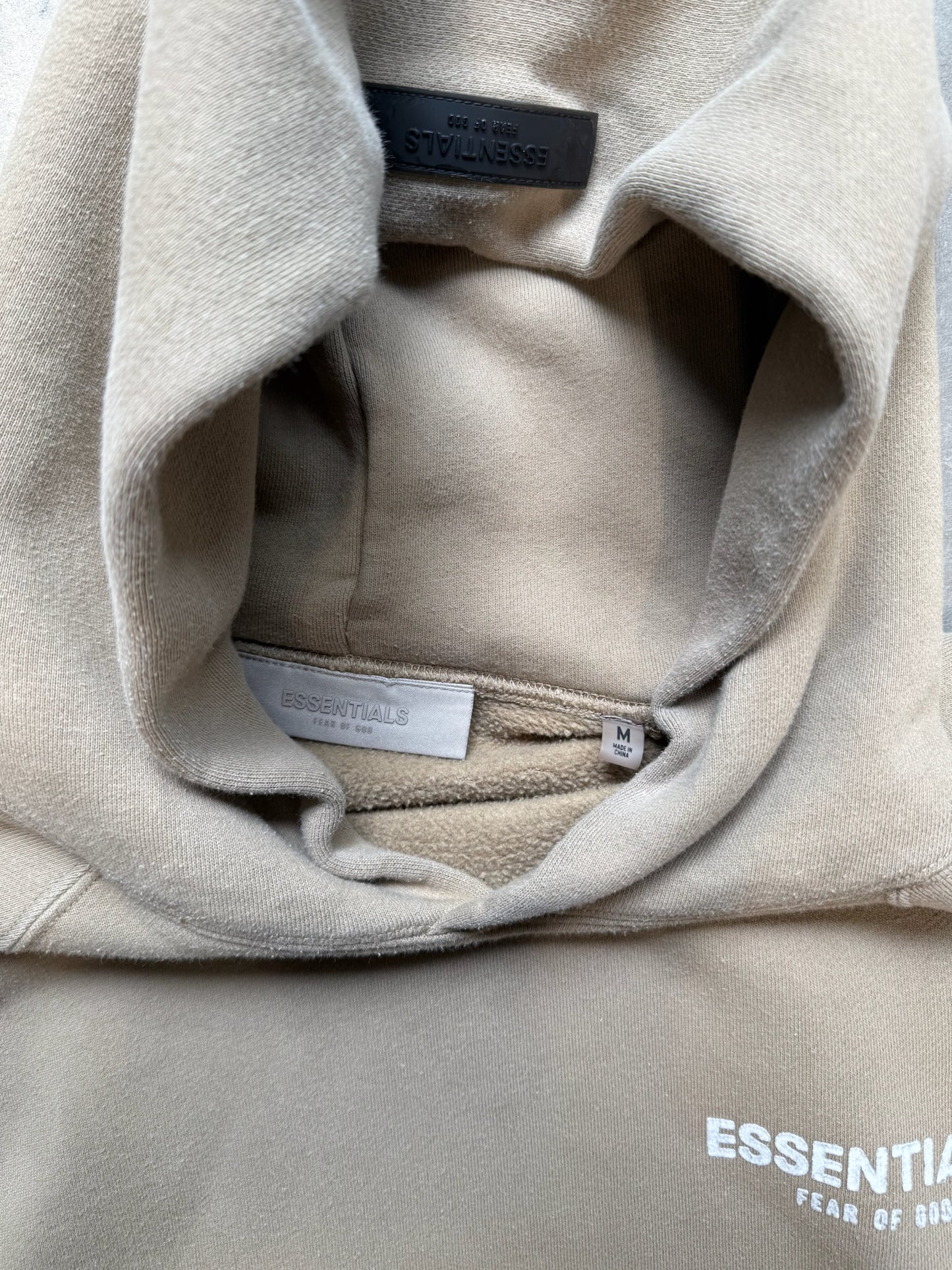 (M) FOG Essentials Desert Taupe Hoodie