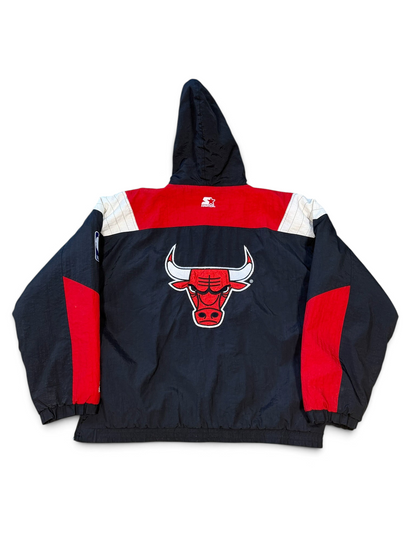 (XL) Vintage 90s Chicago Bulls Starter Jacket