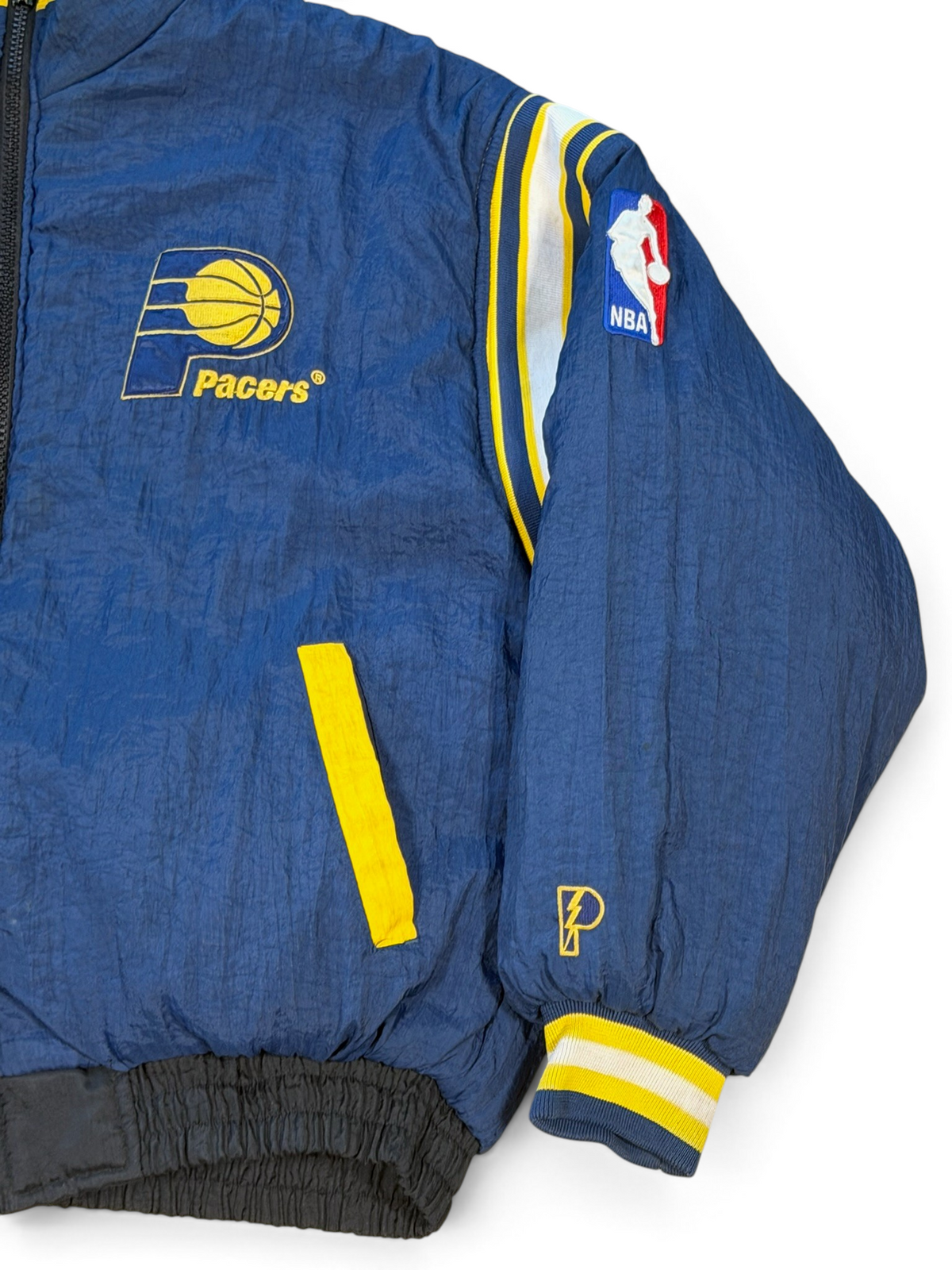(L) Vintage 90s Indiana Pacers Reversible Starter Jacket