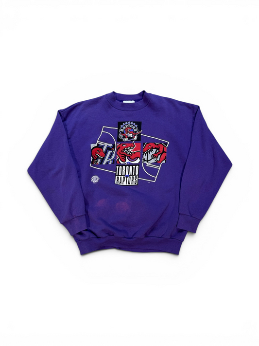 (L) 90’s Toronto Raptors Dino Crewneck