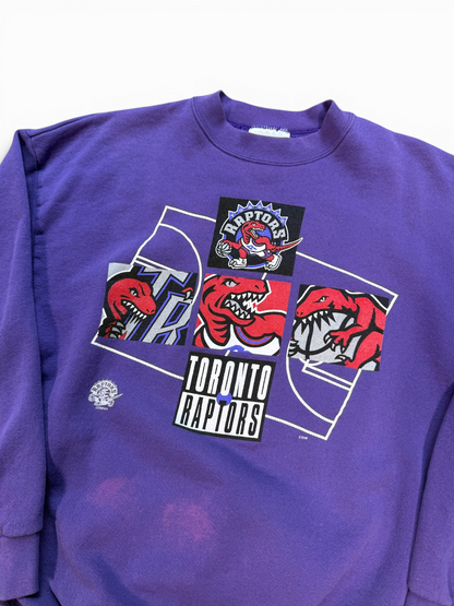 (L) 90’s Toronto Raptors Dino Crewneck