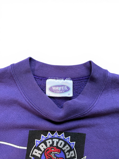 (L) 90’s Toronto Raptors Dino Crewneck