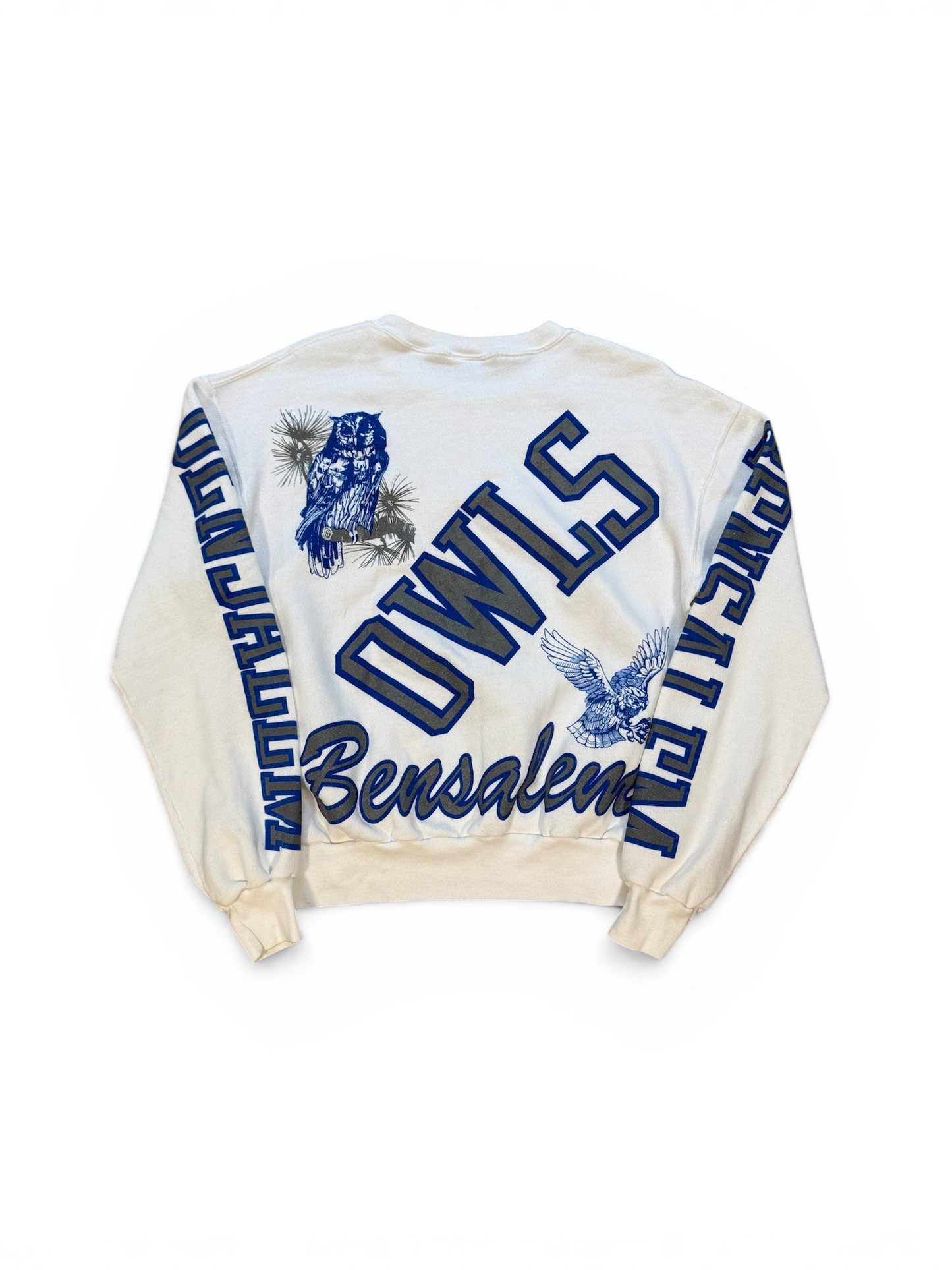 (L) 1988 Bensalem Owls Crewneck
